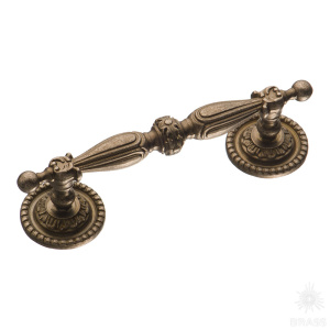 042313M Ручка скоба, полированная сталь 92 мм