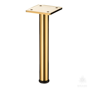 ESL 168-170 Gold Опора мебельная, глянцевое золото