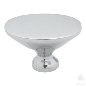 07110-005 Ручка кнопка, глянцевый хром