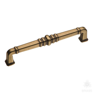 KT 012.160.12 Ручка скоба, античная бронза 160 мм