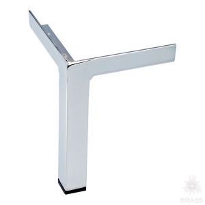 KAX-0025-0190-A01 Опора мебельная, глянцевый хром