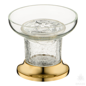 3516-37-003 Держатель для мыла, латунь, глянцевое золото