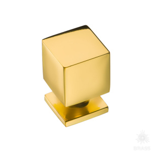 1954 0014 GL Ручка кнопка, глянцевое золото