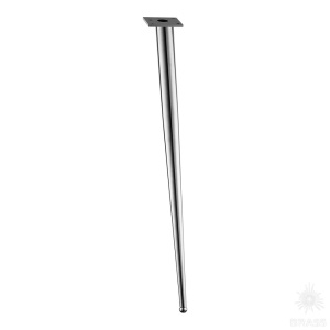 1180 0710 Chrome Опора мебельная BONE, глянцевый хром 710 мм