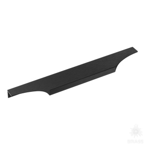 1206-297-Brushed Matt Black Ручка торцевая, чёрный брашированный