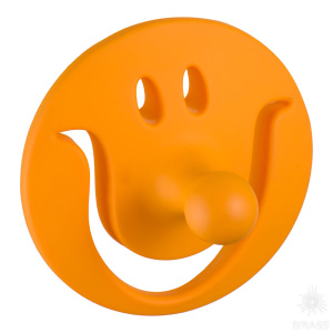 449025ST07 Ручка кнопка детская, рожица жёлтая