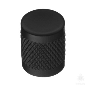 1480 0015 Matt Black Ручка кнопка, матовый чёрный
