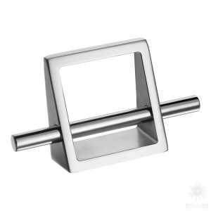 3120 Chrome Ручка скоба современная классика, глянцевый хром 64 мм