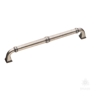 4224 0192 OSM Ручка скоба, старое серебро 192 мм