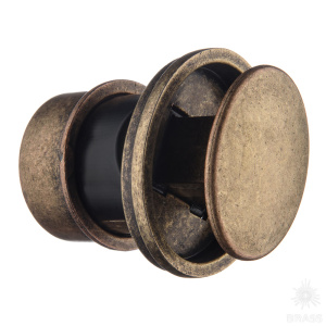 1360 Antique Bronze Ручка кнопка, античная бронза 