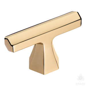 4108 001MP11 Ручка кнопка, глянцевое золото