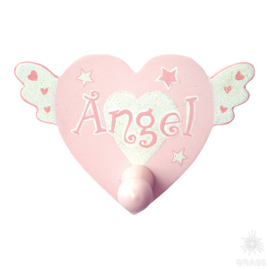 951R2 Вешалка деревянная, сердце