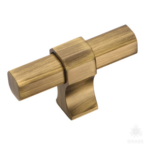 8720 0008 ABM-ABM Ручка кнопка, состаренная латунь