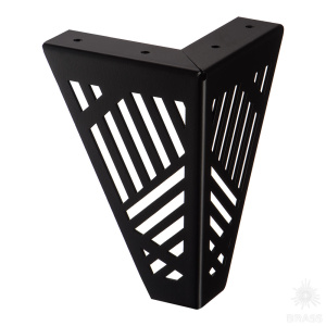 KAX-4630-0150-B13 Опора мебельная, чёрный