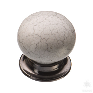 3005-70-000-08  Ручка кнопка керамика, паутинка/графит