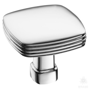 12-Chrome Ручка кнопка, глянцевый хром