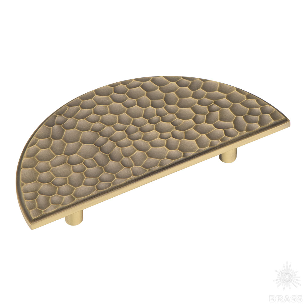 1195 096MP30 Ручка скоба, состаренная латунь 96 мм