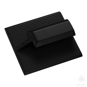 8020 0096 DUO Matt Black Ручка скоба H-Line Beta, чёрный 32 мм