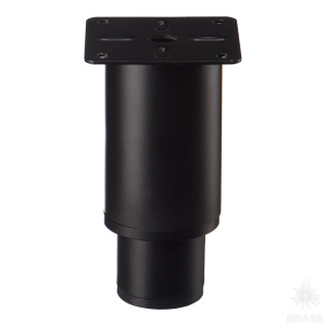 KAX-0042-0100-B13 Опора мебельная телескопическая, чёрный