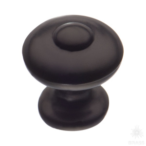 TOP006-14 Ручка кнопка классика, чёрный