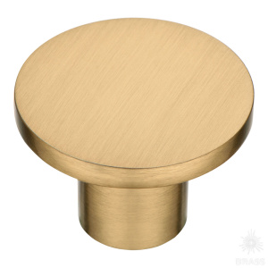 34-Champagne Gold Ручка кнопка, матовая латунь