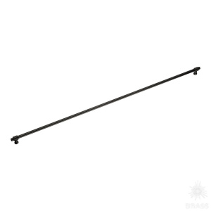 47704-14 Ручка рейлинг, чёрный 704 мм