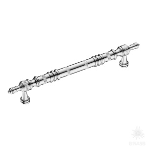 25149-005-13-160 Ручка скоба, глянцевый хром 160 мм