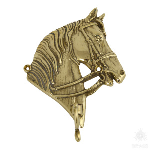 00095/A Крючок для одежды "Лошадь" SX, латунь