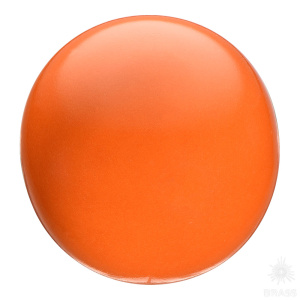 9815 T ORANGE Ручка кнопка керамика, оранжевый