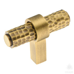 07235-013-T13-50 Ручка кнопка, состаренная латунь