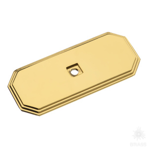 3022 0080 GL Подложка для мебельных ручек, глянцевое золото