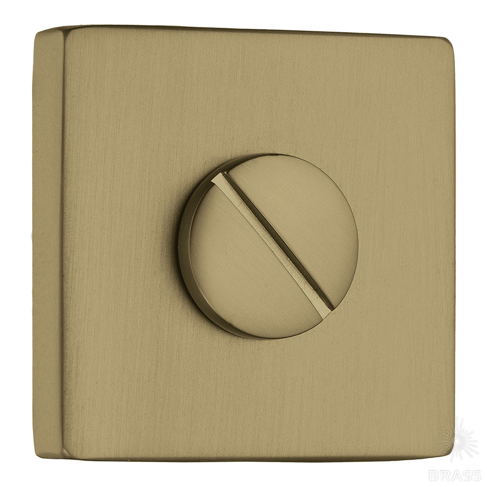 RO11W6 GB ROSET Накладка с поворотной кнопкой, матовая латунь