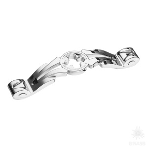 15.166.96.07 Ручка скоба, глянцевый хром 96 мм