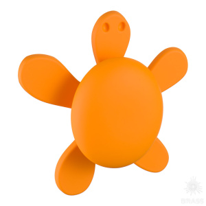 456025ST07 Ручка кнопка детская, черепаха жёлтая