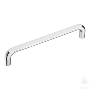 395-160-Chrome Ручка скоба, глянцевый хром 160 мм
