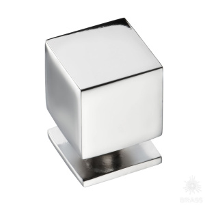 1954 0018 CR Ручка кнопка, глянцевый хром