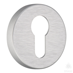 RO12Y ELX10 ROSET Накладка с цилиндрическим отверстием для ключа, брашированный алюминий