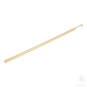 6650 1056 0004 GL Ручка скоба, глянцевое золото 1056 мм