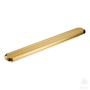 9020 0224 GL Ручка скоба, глянцевое золото 224 мм
