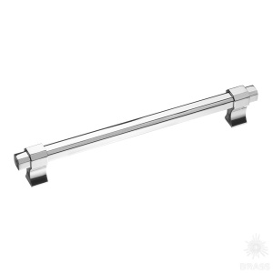 8720 0192 CR-CR Ручка рейлинг, глянцевый хром 192 мм