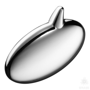 270064MP02 Ручка кнопка, глянцевый хром