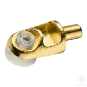 04.0060000002 Полкодержатель для стекла, латунь