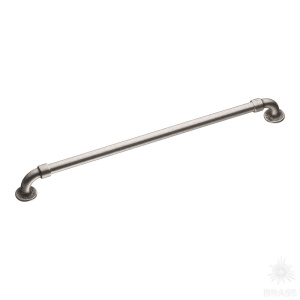 BU 010.320.16 Ручка скоба, старое серебро 320 мм