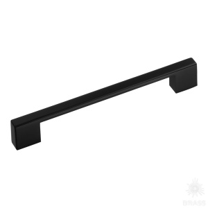 1040-160-Matt Black Ручка скоба, чёрный 160 мм