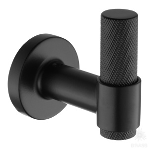 1035 001 AL6 Крючок мебельный, чёрный