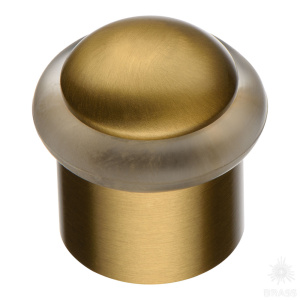 15-011 Стопор для двери, латунь, сатиновая бронза