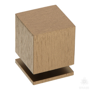 1954 0025 ELX8 Ручка кнопка, брашированная бронза