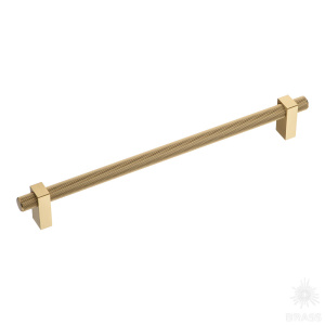 8945 0224 BB-BB Ручка рейлинг, матовое золото 224 мм