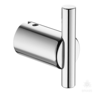 1007 001 CR Крючок мебельный, глянцевый хром