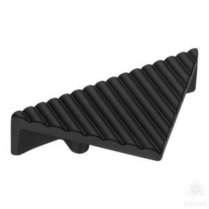 2075.032 Matt Black Ручка кнопка, чёрный 32 мм